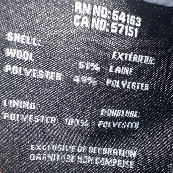 ANDREW MARC Regine Pressed Bouclé Wool Coat M Grey - Picture 9 of 9